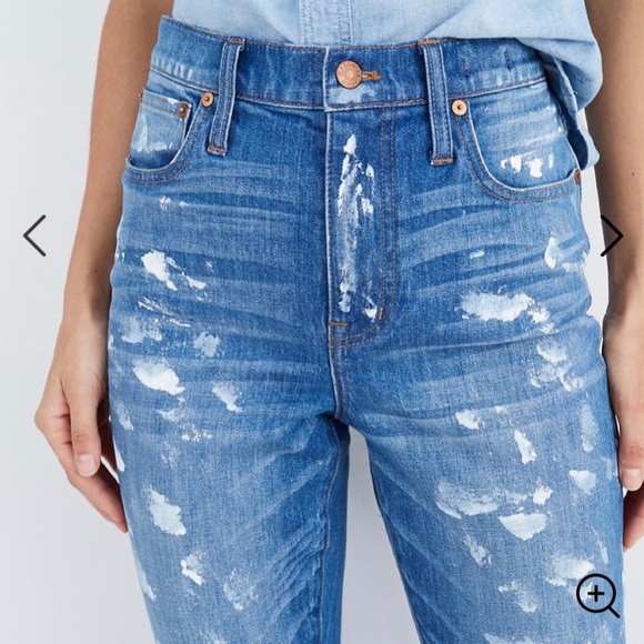 Madewell High-Rise Slim Boyjean: Painter Edition - Picture 5 of 6